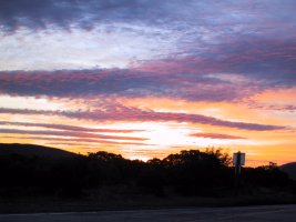 Sunrise At Paradise Corners, April 24th 2009