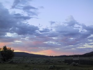 More Sunrise. From Lake Hemet Store on HWY 74. 30th June 2009