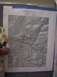 Cottonwood Fire perimeter map. Finally.