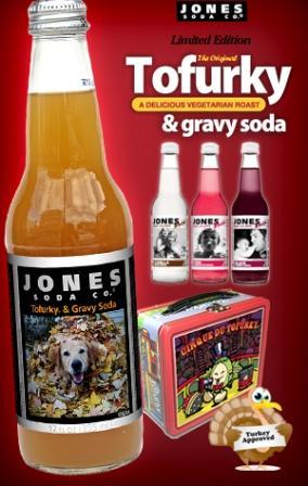 As we gathered around the table, grandmother asked when she would get her own turkey-flavored soda.
